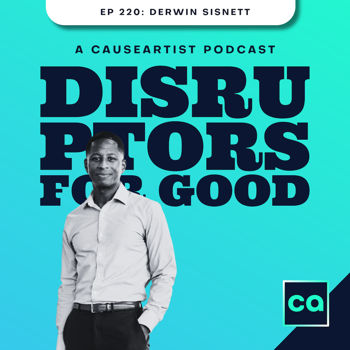 Derwin Sisnett is the founder and CEO of Adaptive Commons Podcast Cover