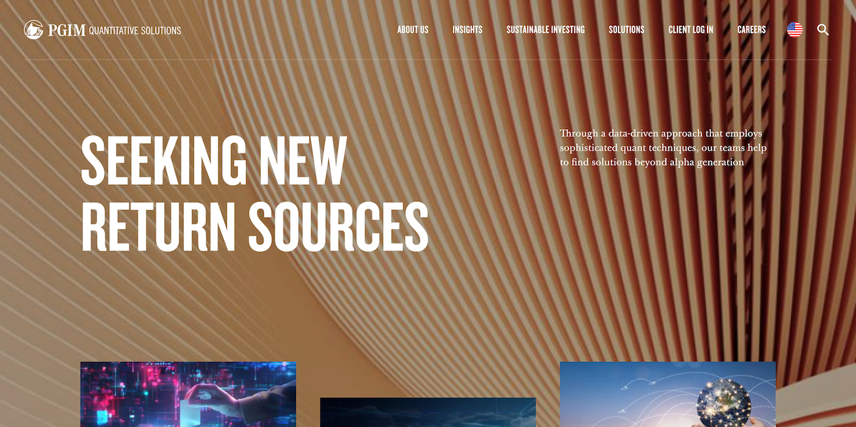 PGIM Quantitative Solutions Homepage