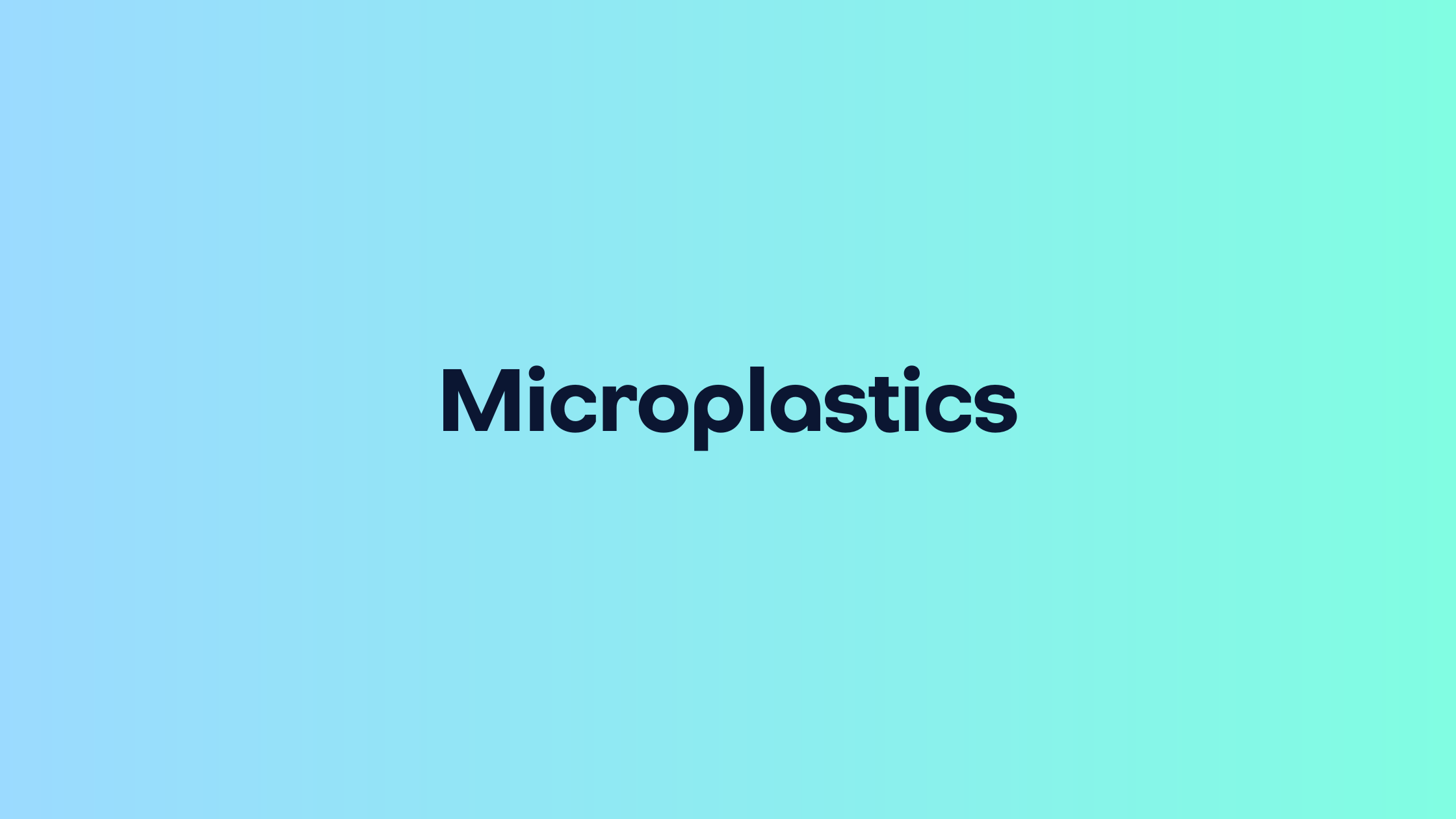 What are Microplastics?: Definition and Examples