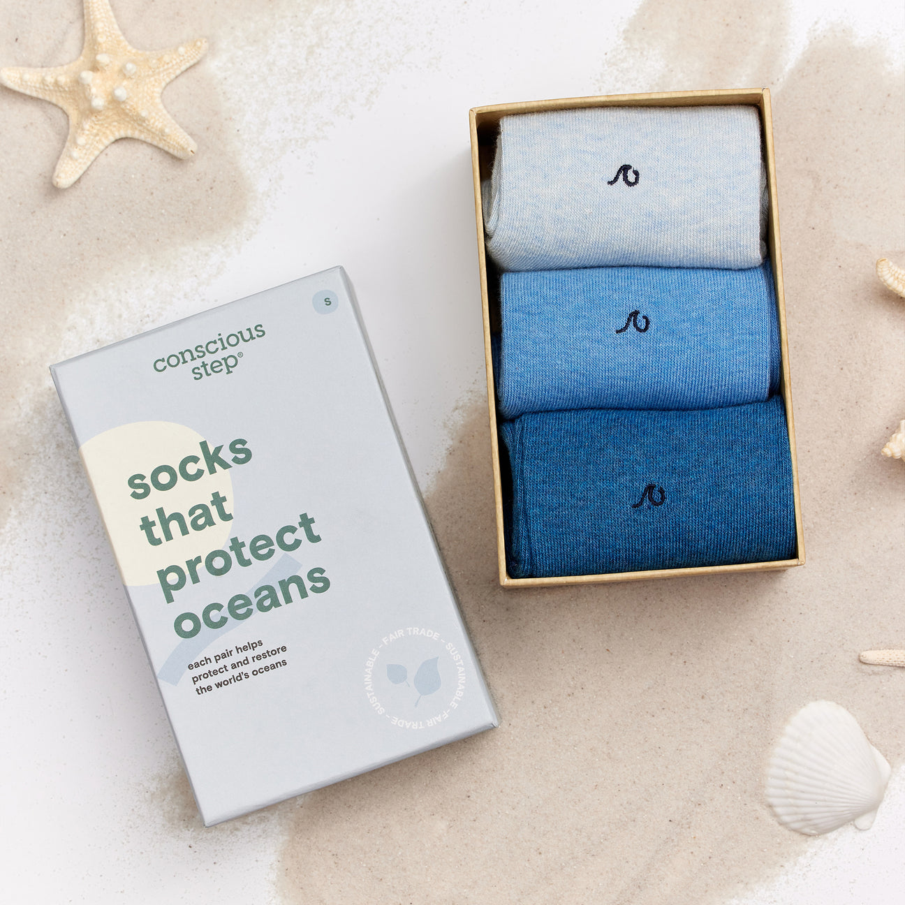 Socks That Protect Oceans from Conscious Step