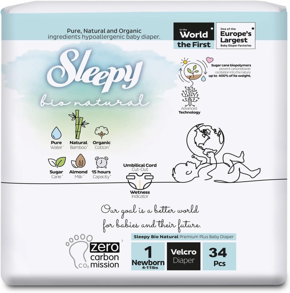 Bio-Natural SOHO Sleepy Baby Diapers