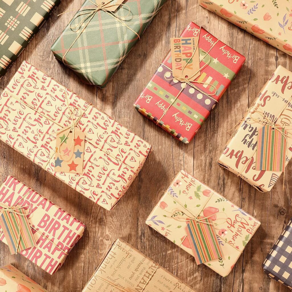 Eco-Friendly Wrapping Paper - Heelay Eco Friendly Gift Wrapping Paper