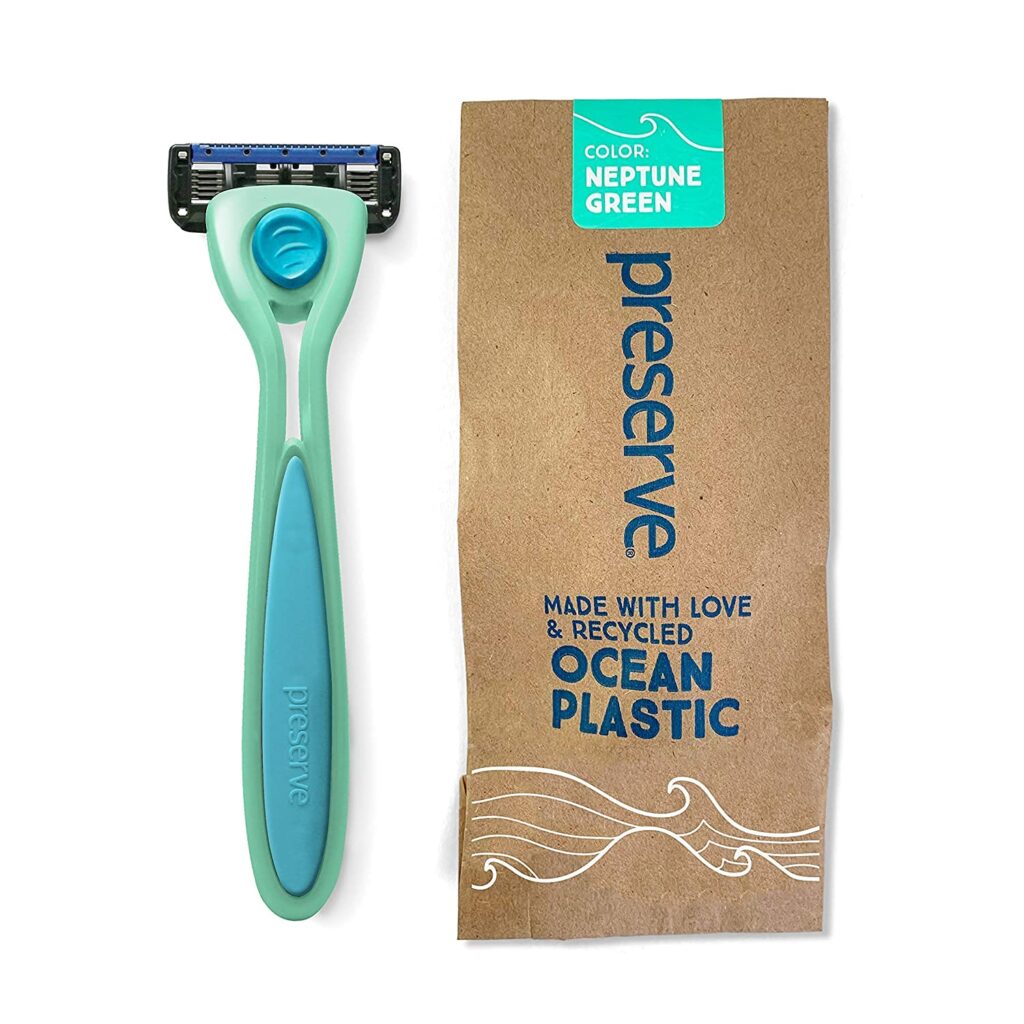 Preserve POPi Shave 5 Razor System Made with Recycled Ocean Plastic